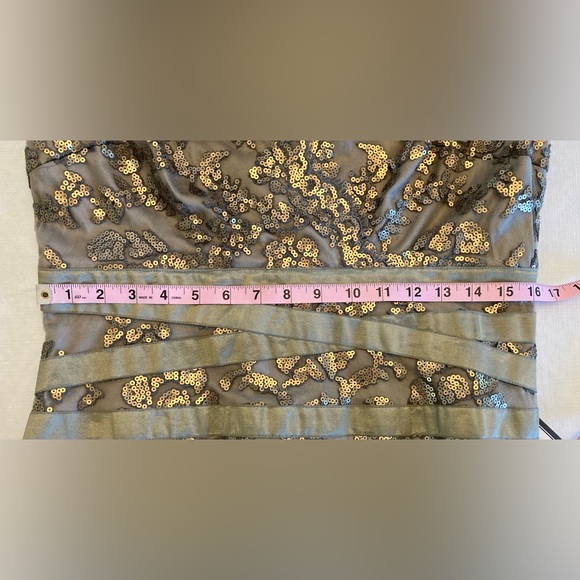Tadashi Shoji Size 12 Sequin Cocktail Dress - Picture 15 of 16